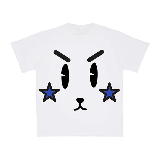 Minus Two Big Mascot T-shirt - White