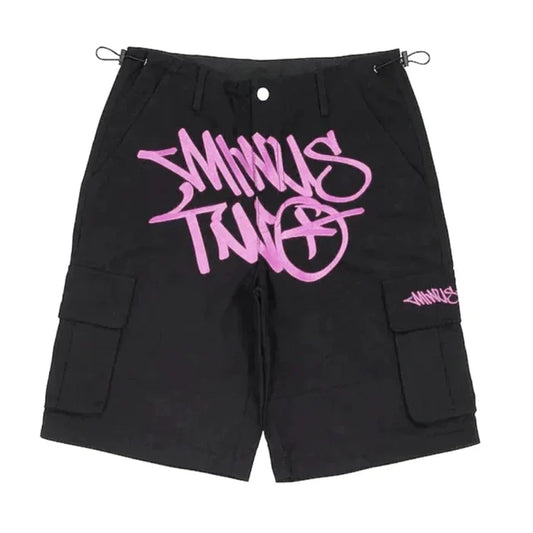 Minus Two Short - Black/Pink