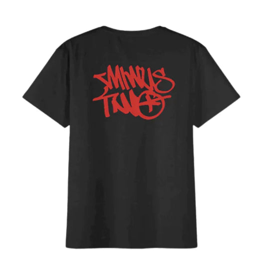 Minus Two T-shirt - Black/Red